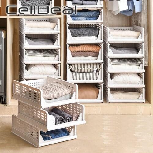 Multilayer Home Wardrobe Closet Clothing Clothes Organizer Storage Dorm Room Shelf Bedroom Cabinet Storage Shelf Rack Box