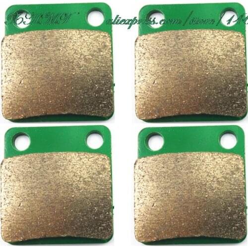 Brake Pads Set For Kawasaki Atv Kvf300 Kvf 300 Prairie (2x4 4x4) 1999 2000 2001 2002 / Honda Mbx80 Mbx 80 Fwd 1983 & Up