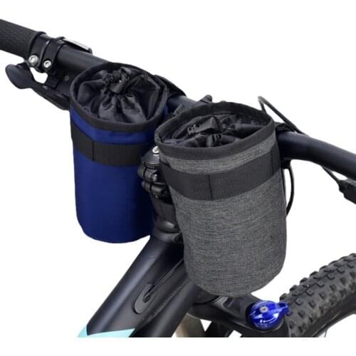 Outdoor cycling Nylon Heating Water Bottle Holder Support Cooling Bag Insulated Bike Cycling Bag for Sports Bicycle Accessories