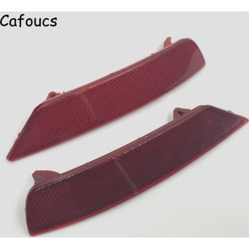 One Pair Car Rear Bumper Reflector Lamp Tail Warning Lights For Citroen C4L 2012 2013 2014