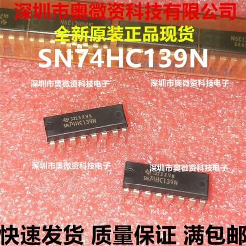100% Original In Stock New 74HC139N SN74HC139N DIP16
