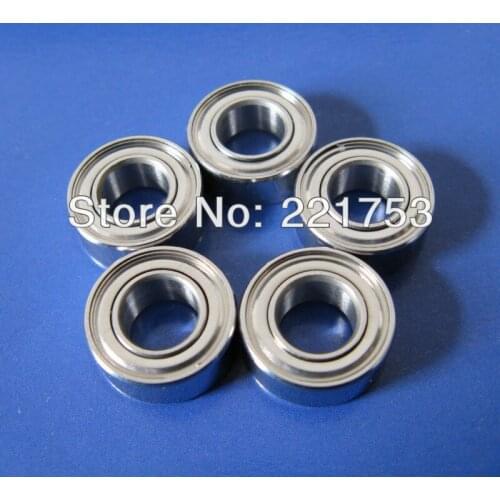 50 PCS Size A Flat YoYo Bearings 5x10x4 mm Stainless Steel Ball Bearings