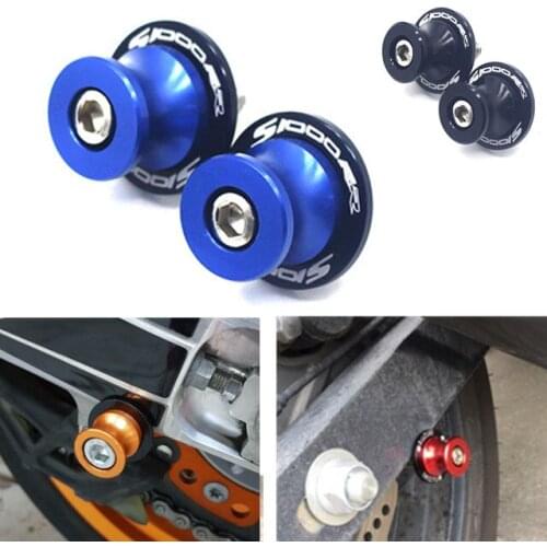 Motorcycle CNC Aluminum Stand Screw Swingarm Spools Slider For BMW S1000R S1000XR S1000RR HP4 S1000 R/RR/XR 2009-2020