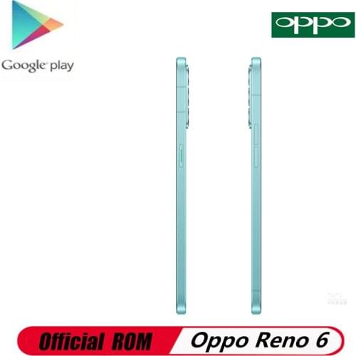 DHL Fast Delivery Oppo Reno 6 5G Cell Phone 6.43" 90HZ Face ID Screen Fingerprint 64.0MP 65W Charger Dimensity 900 NFC OTA