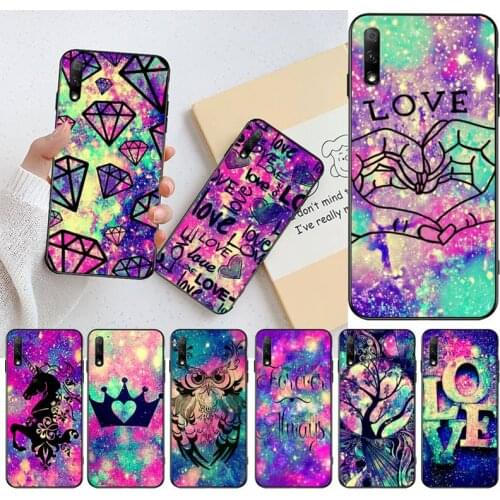 Pop art Crown Diamond Love Luxury Unique Design Phone Cover for Huawei Honor 30 20 10 9 8 8x 8c v30 Lite view pro