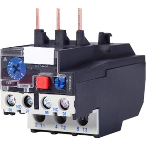 JR28-36 LR2D adjustable Thermal Over load Relay starter Over current Motor térmico relés eléctricos relé de sobrecarga térmica
