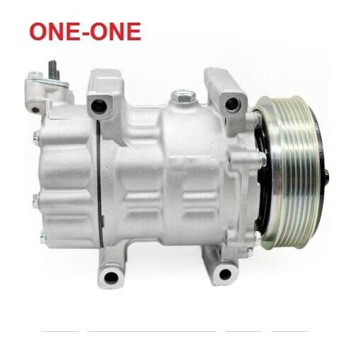 AC A/C Compressor 12V-6PK-119MM 6453LS 6453JL 6453JP 6453KS 6453LF 6453LH 6453LN 6453QE 6453QF 6453CF 6453JP 9646273880