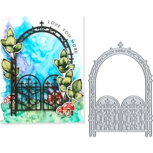 Doors and Windows Wedding Metal Cutting Dies for Scrapbooking Handmade Mold Cut Stencil New 2021 DIY Card Make Mould Model Craft