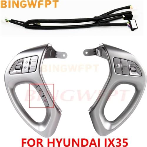 Switch Assembly FOR HYUNDAI IX35 Multifunctional Steering Wheel Button Left Remote Control Right Remote Control Switch Buttons