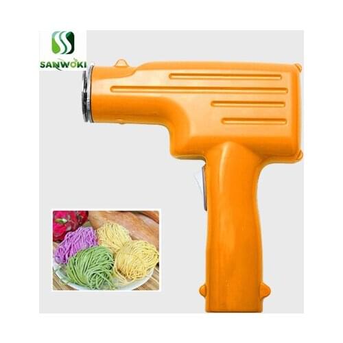 Rechargeable Noodle Maker Press Pasta Machine stainless steel Noodle Machine Spaghetti Presser Machine With 4 Pressing Mould