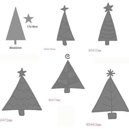 Hollow Trees Metal Steel Cutting Dies for DIY Scrapbook Album Embossing Paper Craft Creative Cards Stamps Dies