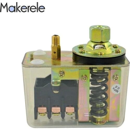 Air Compressor Pressure Regulator Switch 3 Phase 5bar~8bar Electrically MK-ACPS11 8.0 Kgf/cm3 Pressure Control Switch Hot Sale