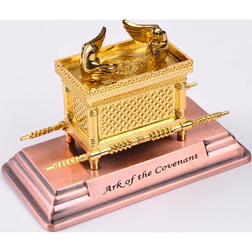 Israel Judaism Alloy Ark Home Classical Decoration Christian Supplies Party Gift Gold Lamp Table Ark Of The Covenant