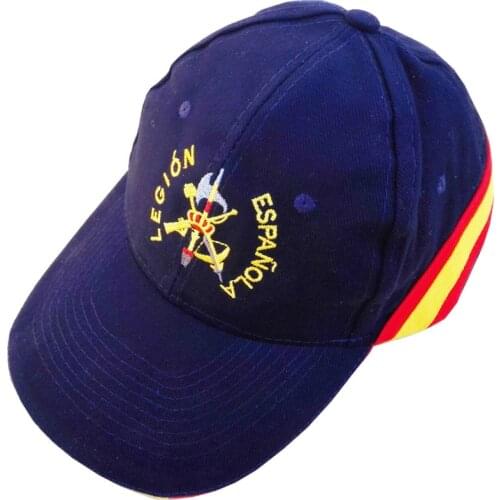 Embroidered cap emblem brimac, one size. Black Color
