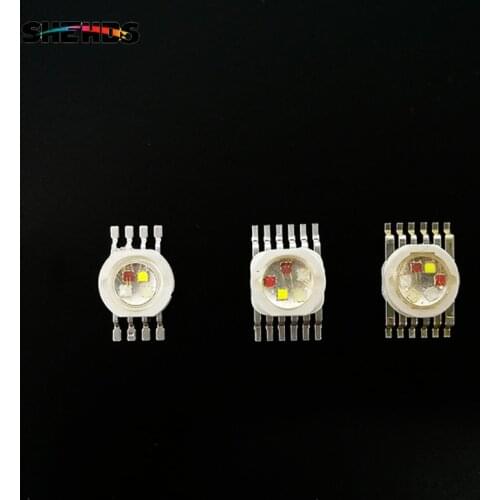 4pcs LED Lamp Beads RGBWUA 6In1 5In1 4In1 Lighting LED Chips Red/Green/Blue/White And Amber Purple For Stage Lighting Par LED Ch