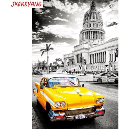 5D DIY square/round Diamond painting taxi Cross Stitch Diamond Embroidery Pattern Rhinestone home decor J1123