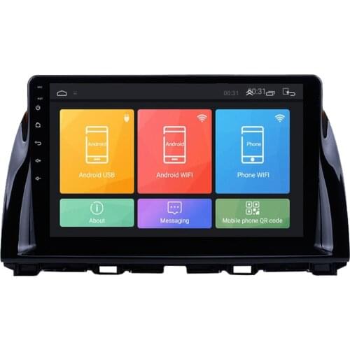 RoverOne Car GPS Navigation For Mazda CX5 CX 5 CX-5 2012-2015 TouchScreen Android 10 Radio Stereo Audio Player + Reverse Camera