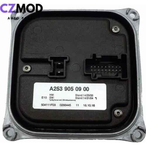CZMOD Original Used A2539050900 Headlight LED Control Module A 253 905 09 00 For 2016 Mercedes-Benz GLC W253 Car Accessories