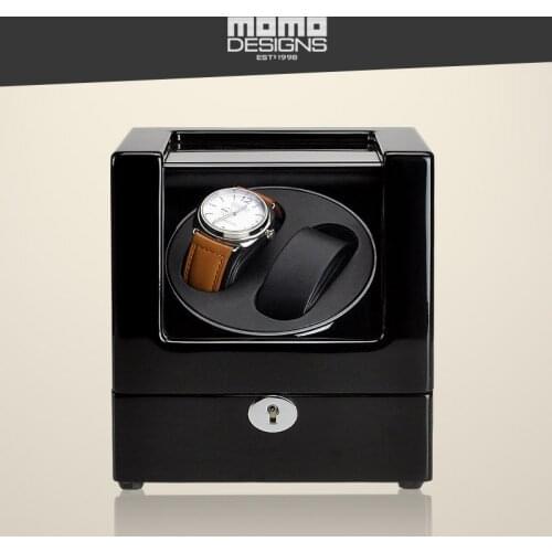 Wooden watch box Automatic winder 2 rotors with JAPAN motor box reel winder watch storage box for Men and Ladys wedding gift