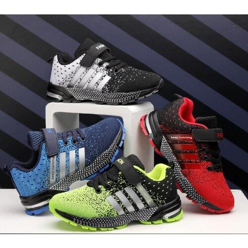 Children Shoes Boys Running Shoes Outdoor Mesh Breathable Kids Sneakers Casual Shoes Girls Toddler Sports Child Tenis Infantil
