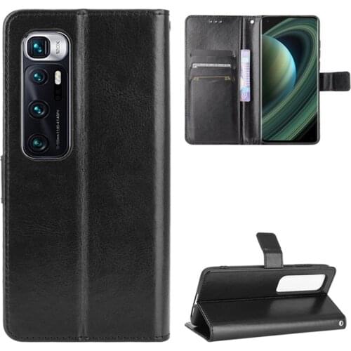 For Xiaomi Mi 10 Ultra Case Luxury Flip PU Leather Wallet Lanyard Stand Case For Xiaomi Mi 10Ultra Mi10 Phone Bags