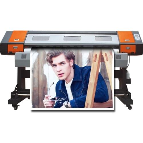 Mobile phone sticker printer 180cm automatic canvas plotter with one xp600 sticker printing cutting machine