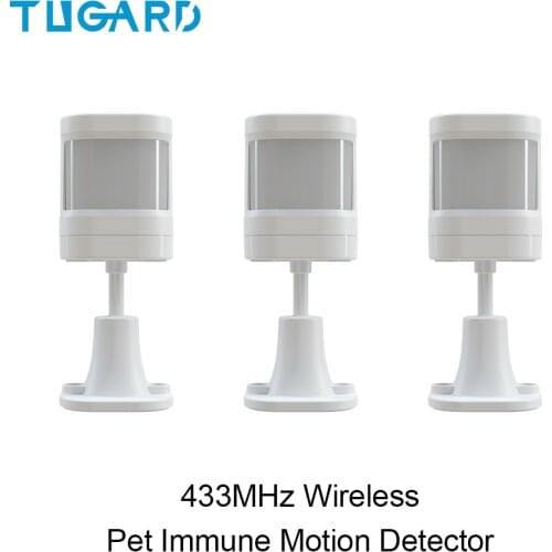 New P20 433MHz Wireless Anti-pet Infrared Detector Indoor PIR Motion Detector&Sensor for WIFI GSM Home Security Alarm System
