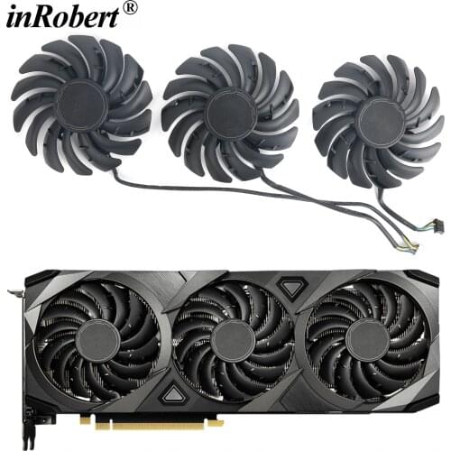 PLD09210B12HH 12V 0.40A Fan 85mm RTX3080 For MSI GeForce RTX 3070 3080 3090 VENTUS 3X GAMING Graphic Card Cooling Fan