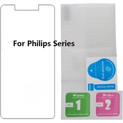 Tempered Glass For Philips Xenium S386 S326 S318 V526 V787 9H 2.5D Film Screen Protector For Philips Xenium X818 X588 X596 X586
