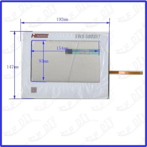 ZhiYuSun 7 inch touchsensor glass New Touch Screen Replace EWS-8000ET USED WAGETECHNIK Membrane key panel