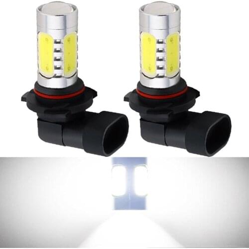 2pcs H8 H11 7.5W High Power COB Led lights bulb Car Auto Light Source Projector Driving Fog Headlight Lamp White 12V