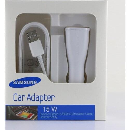 50 PCS Quick Car Charger Adaptive Fast Charging 9V 1.67A Charger with Micro Usb Cable in Retail Box For Samsung Galaxy S10 S9 S8