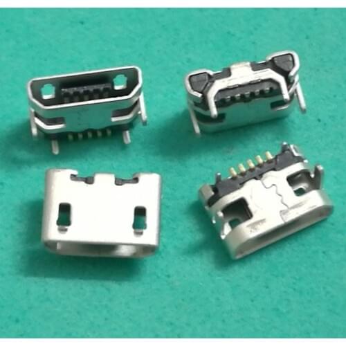 500pcs/lot Micro mini USB jack Connector for Lenovo IdeaTab A2109A A2109 A charging socket port charger connector