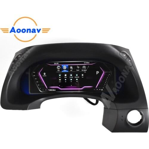 Android 9.0 Car LCD Meter instrument dashboard screen Car GPS Navigation For Nissan Patrol 2016 2017 2018 2019 Multimedia player
