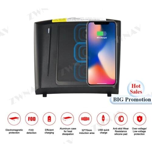 QI Car Wireless Charger Quick Charge For TOYOTA Crown low version 2018 for Iphone XS for Huawei P30 Infrared Sensor Phone Holder