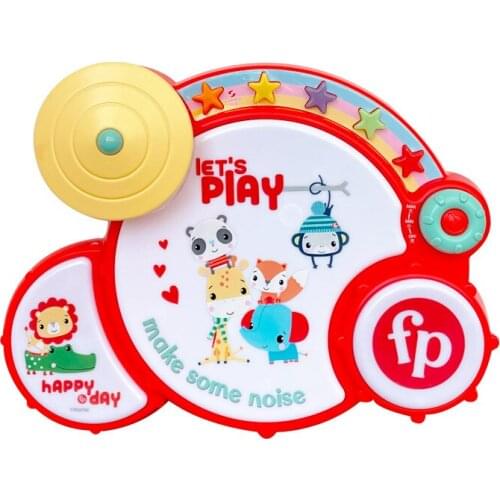 Childrens hand drum 3-6 months multifunctional pat drum baby early childhood education musical toy electric toys music