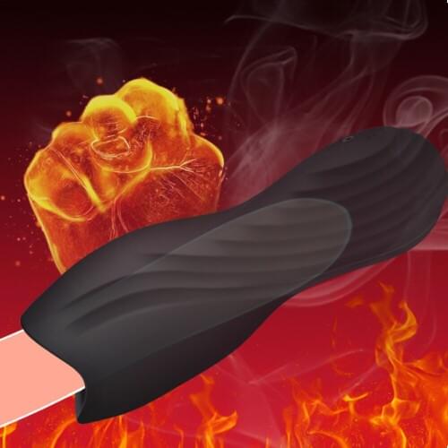 Deep Throat Male Masturbator Vibrator Automatic Penis Pump Vibrators Tongue Licking Glans Massager Blowjob Sex Toys for Men