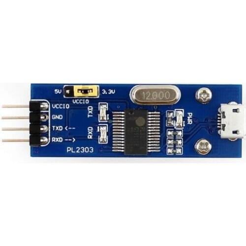 PL2303 USB UART Board (micro) USB UART Module USB TO UART USB Micro Connector PL2303TA onboard Supports windows XP/7/8/8.1/10