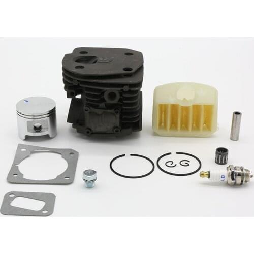 HUNDURE 45mm Big Bore Nikasil Cylinder Piston Ring Pin Gasket For Husqvarna 353 346XP 350 351 345 Chainsaw Parts #537 25 30 02