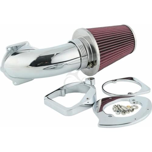 Motorcycle Chrome Air Cleaner Cone Intake Filter For Honda Shadow Spirit 750 1998-13 99 01 02 03 04 05 06 07 08 09 10 11 12