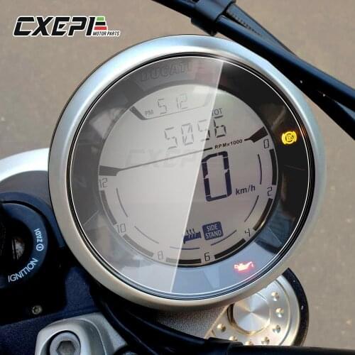 Motorcycle Cluster Scratch Protection Film Instrument Dashboard Cover for DUCATI SCRAMBLER 2015 2016 2017 2018