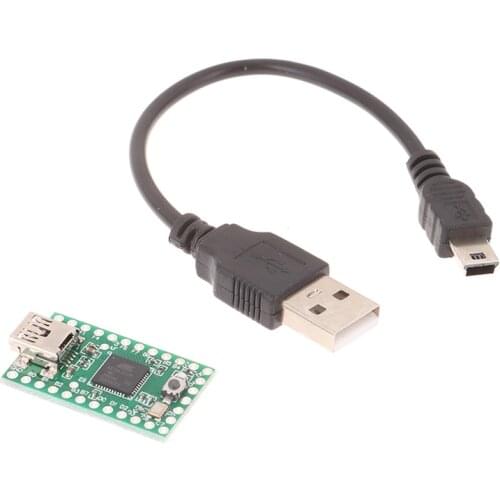 1 Set Good Quality Teensy 2.0 USB AVR Development Board Keyboard Mouse ISP U Disk Experiment Board