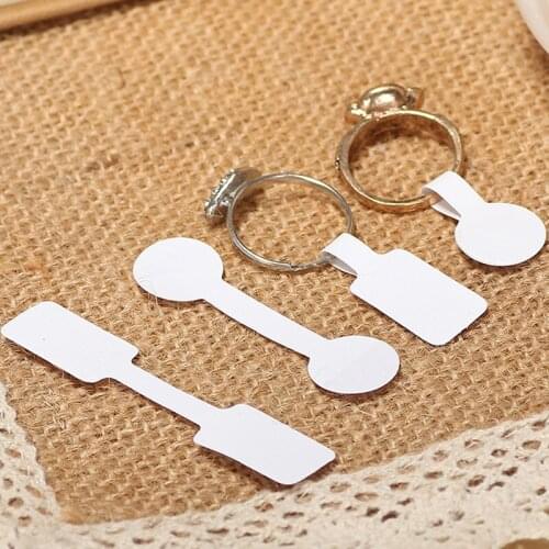 100Pcs Garment Tags Blank Price Tags Kraft Paper Handmade Stationery Tags Jewelry String Cord Price Tags Hangtag