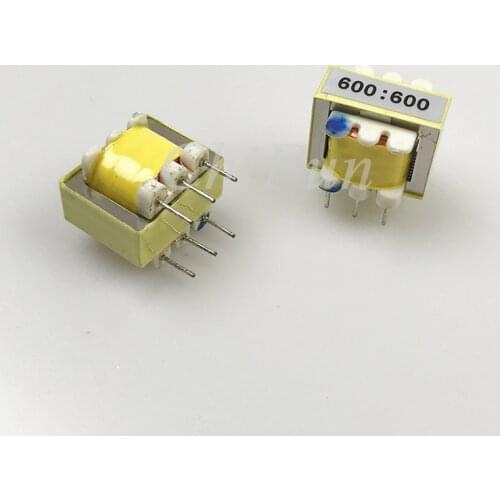 2PCS / EE19 audio transformer unbalanced balance audio isolation permalloy transformer