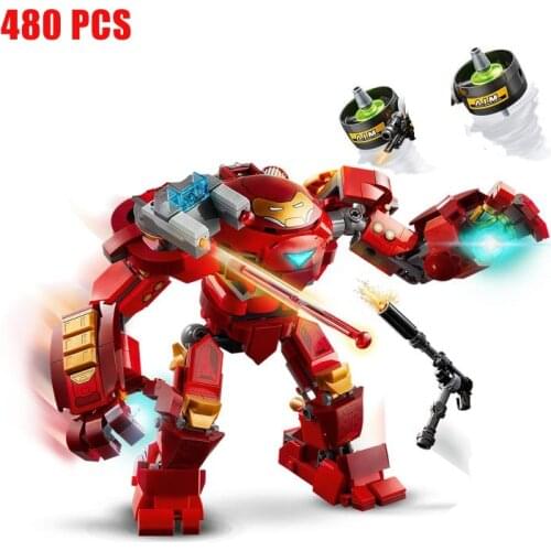 2021 New Superhero Serices Classic Movie 480pcs Model Set Building Blocks Childrens Toys Christmas birthdayGifts