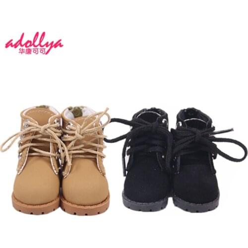 Adollya 1/6 Dolls Shoes Martin Boots 5cm Suitable BJD Doll for Shoes Fashion DIY Mini Shoes Dolls Accessories Dolls For Girls