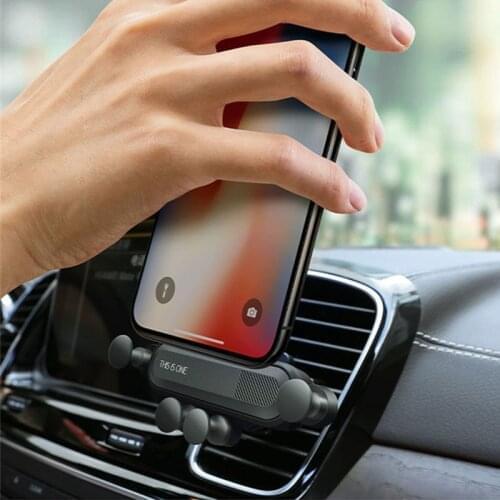 Car Gravity Support Phone Holder For Mitsubishi ASX Outlander Lancer Colt Evolution Pajero Eclipse Cross Grandis Zinger