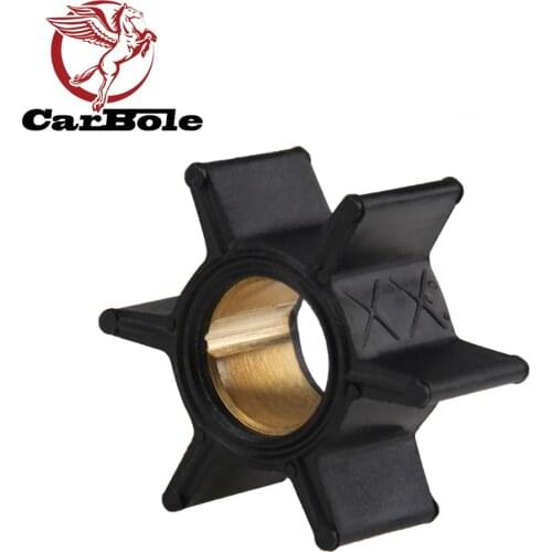 CARBOLE Outboard Motor Quicksilver Water Pump Impeller 47-89981 47-65957 18-3039 for 2-stroke Mercury and Mariner outboard model