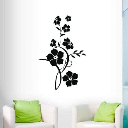 Flower Wall Decal Namaste Vinyl Sticker Art Decals Bedroom Design Mural Home Decor Room Decoration Wallpaper Poster