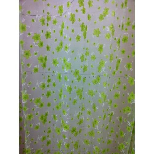 30 Meter Fashion Tulle Willow Door Balcony Curtain fabric Panel Sheer Scarfs Window Screens Floral Print Curtain fabric tulle